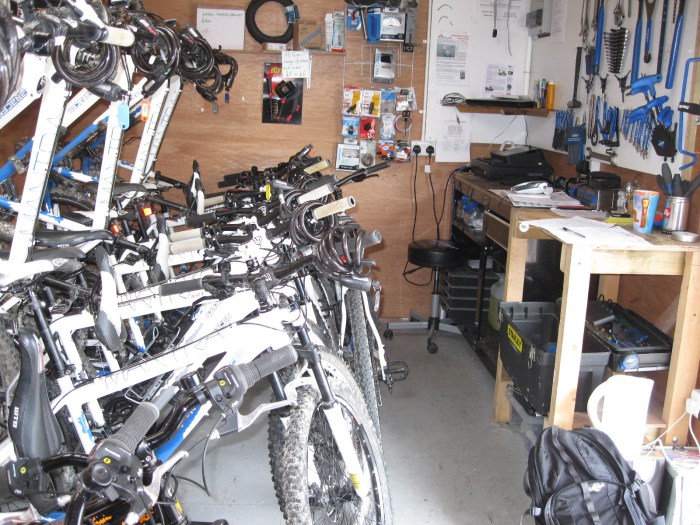 Our original home - the hut